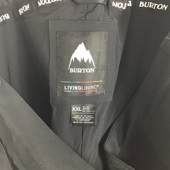 BURTON GORE-TEX GLORIA PANTS WOMEN'S Size XXL Black Perfect Condition - Picture 7 of 7